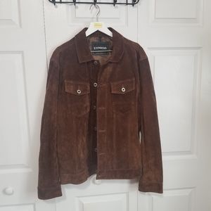 100% Genuine Brown Leather Jacket